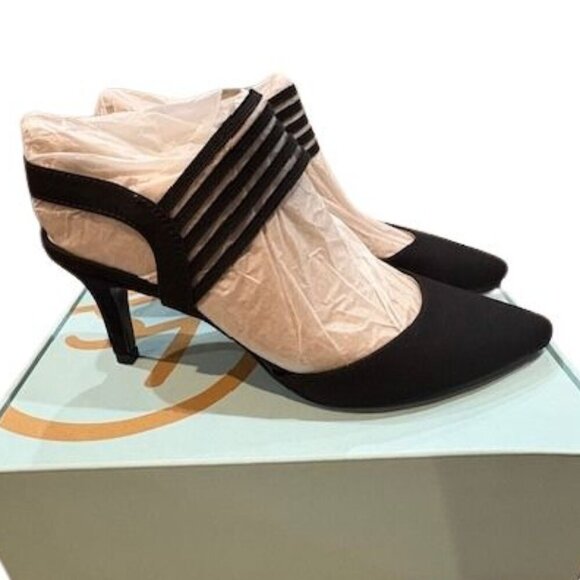 Life Stride Shoes - Life Stride “Sanya” Modern Microsuede Pump in Black – Size 9 – New in Box